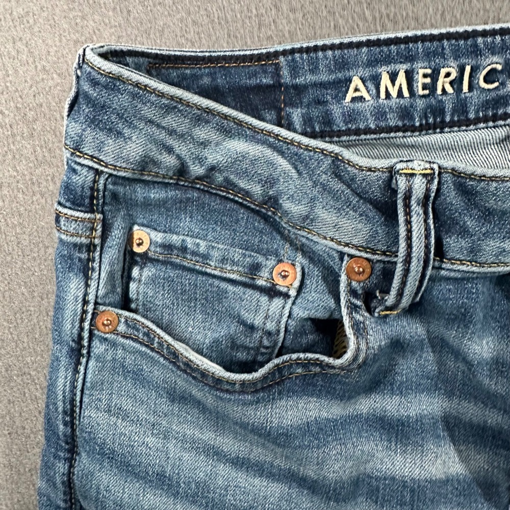 American Eagle Outfitters Original Bootcut Jeans Mens 30x32 Airflex+ Denim - Picture 6 of 16